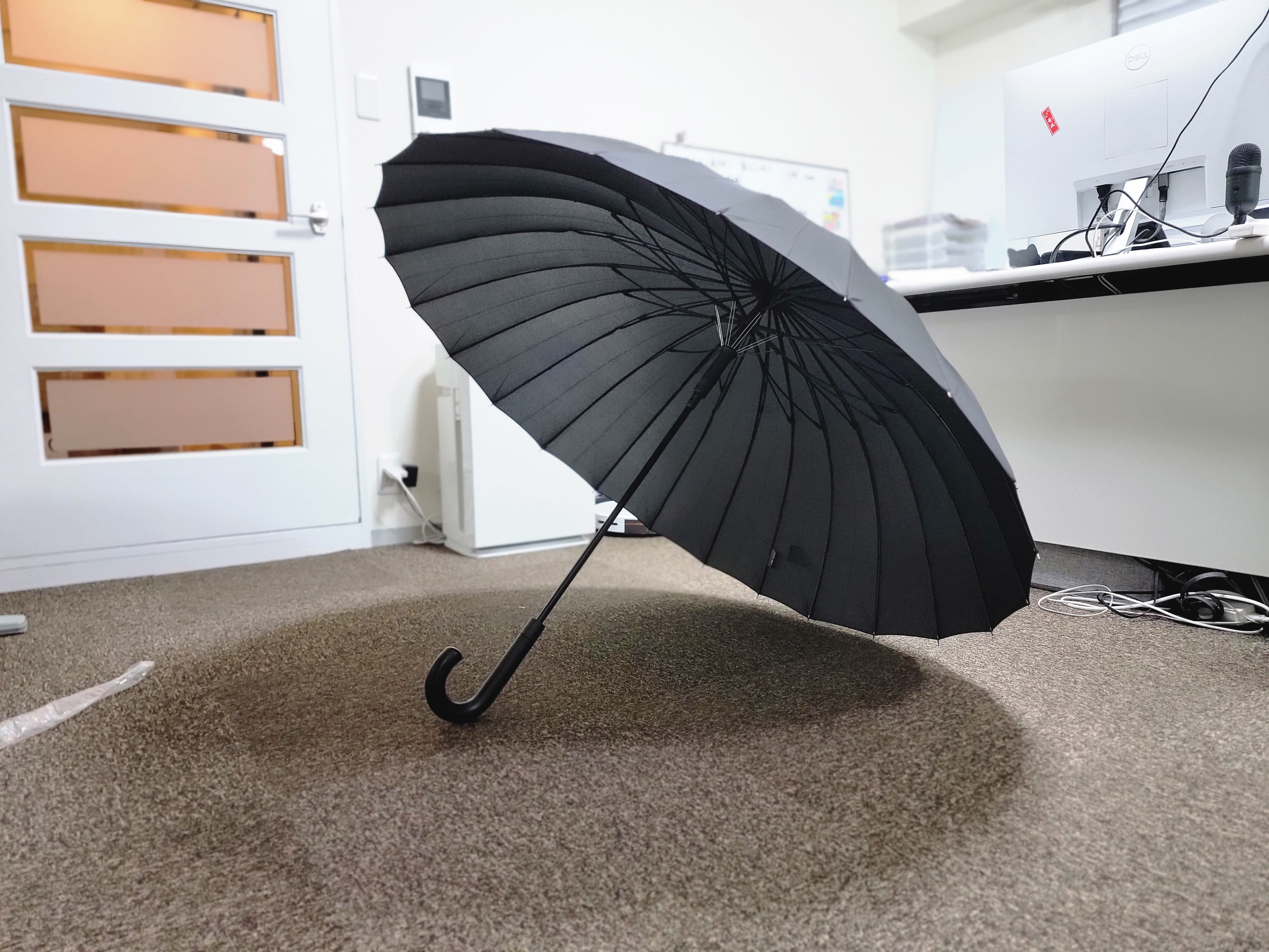 王者の傘（仮名） 24本骨ジャンプ傘